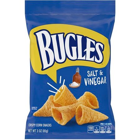 Bugles Salt &amp; Vinegar 3oz