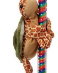 8" (20cm) Lollyplush Sea Turtle  w/ 14" Rainbow Lollipop