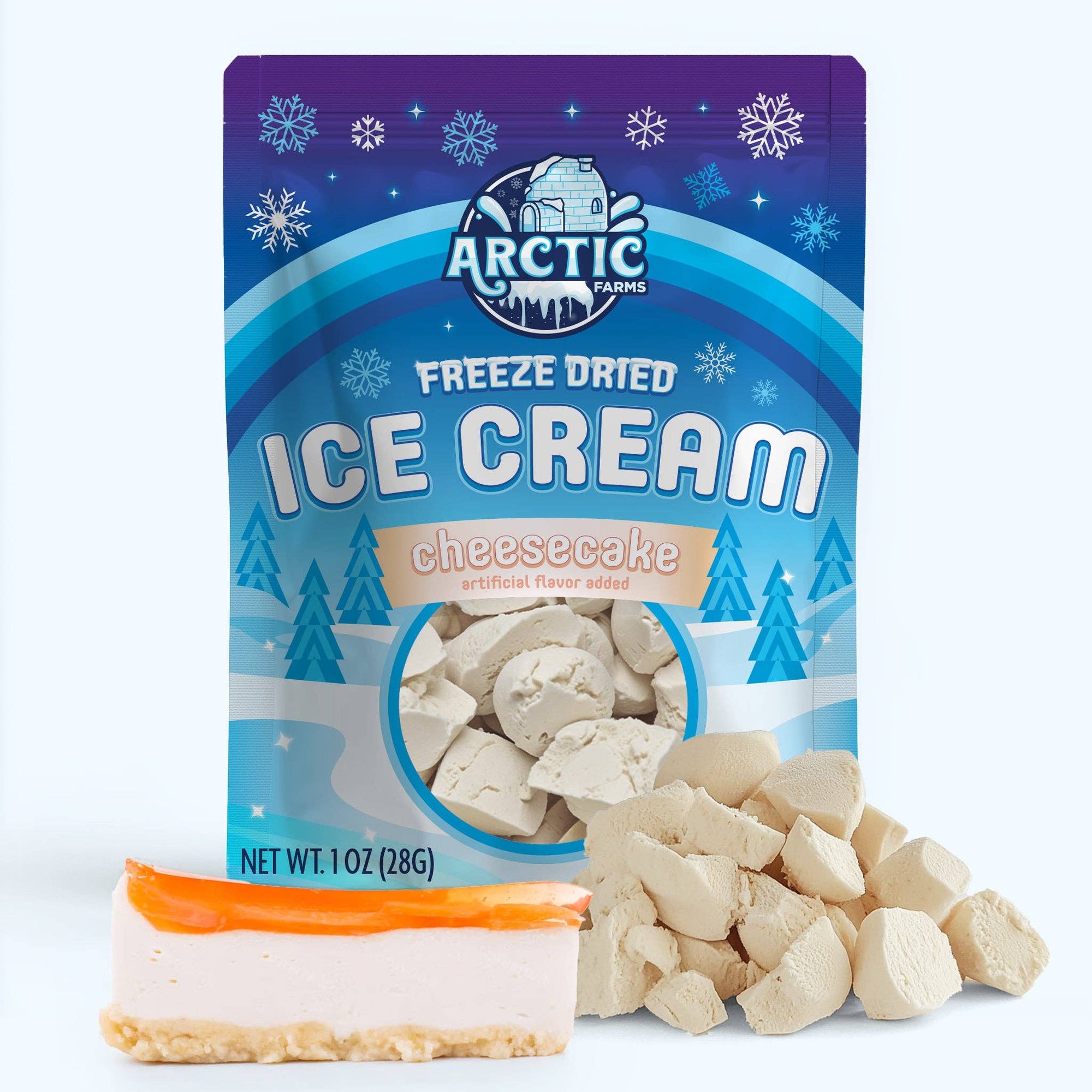 Freeze Dried Ice Cream That Does Not Melt (Bits) (1oz): Cotton Candy (Mix)