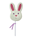 Bunny Face w/ Sanding Sugar & Sticker Decal