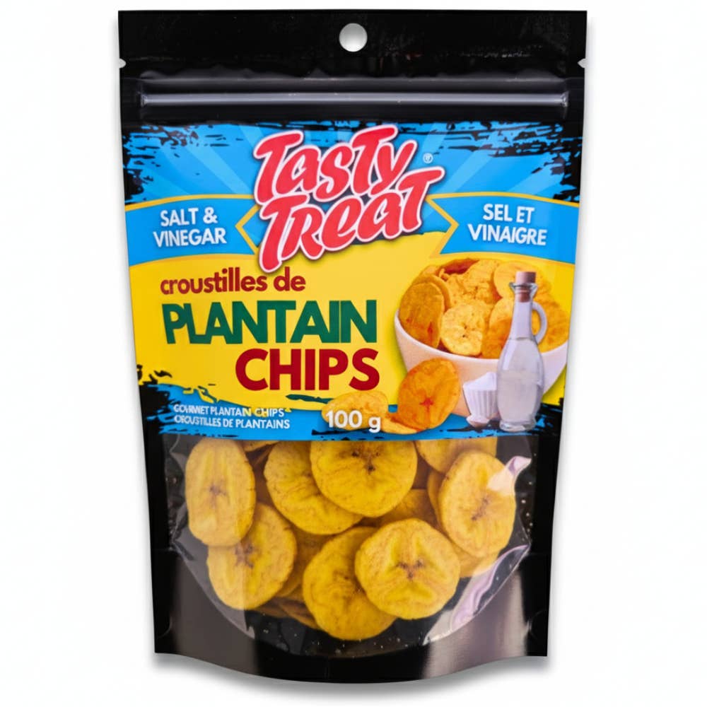 Plantain Chips - Salt &amp; Vinegar 100g