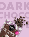 Dark Choco'Latte Coconut Chips 100g