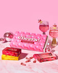Cheers! Cocktail Flavored Gummy Gift Box, Alcohol-Free