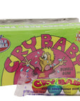 Cry Baby Extra Sour Bubble Gum, 4 ball tube 18 g [1 Tube]