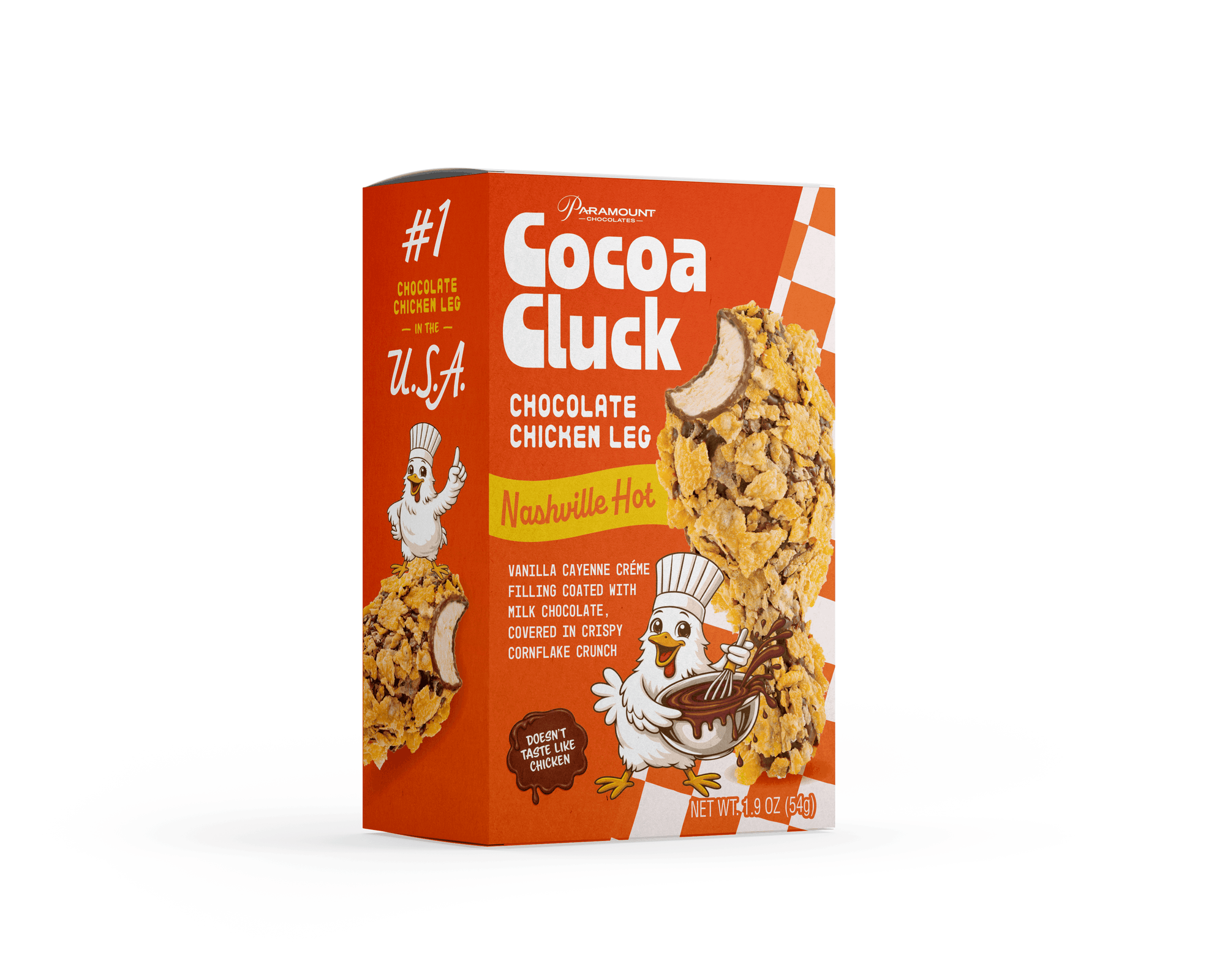 Cocoa Cluck Chocolate Chicken Leg Nashville Hot 1.5oz