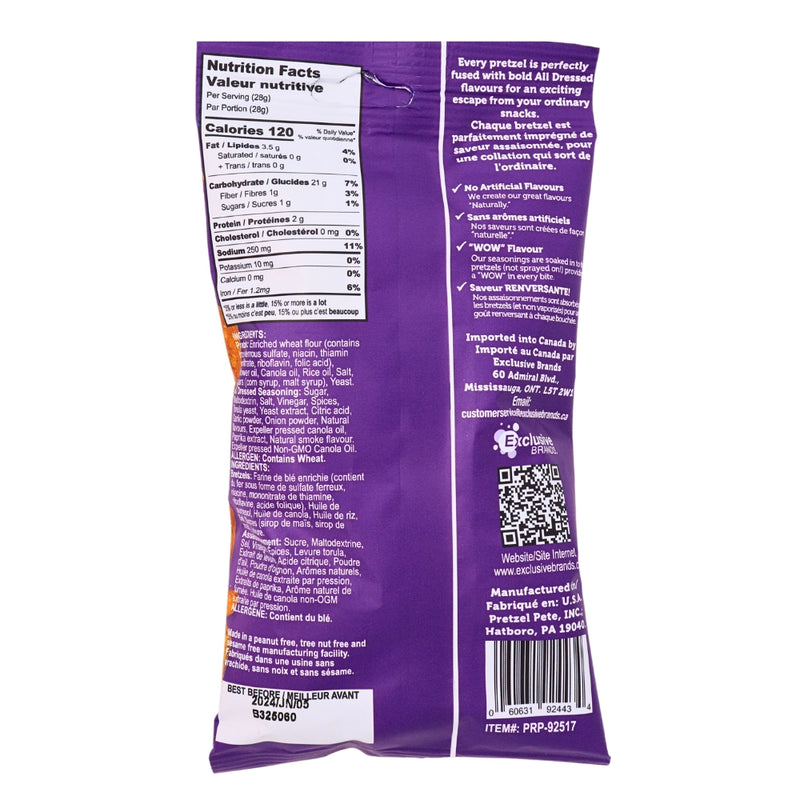 Pretzel Pzazz All Dressed - 56g