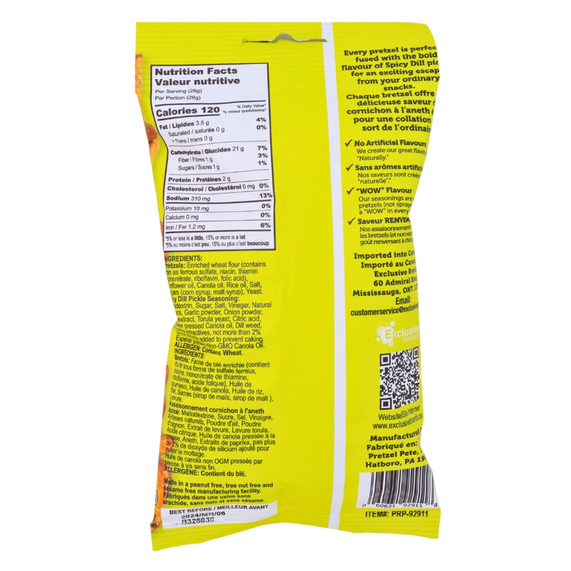 Pretzel Pzazz Spicy Dill Pickle - 56g