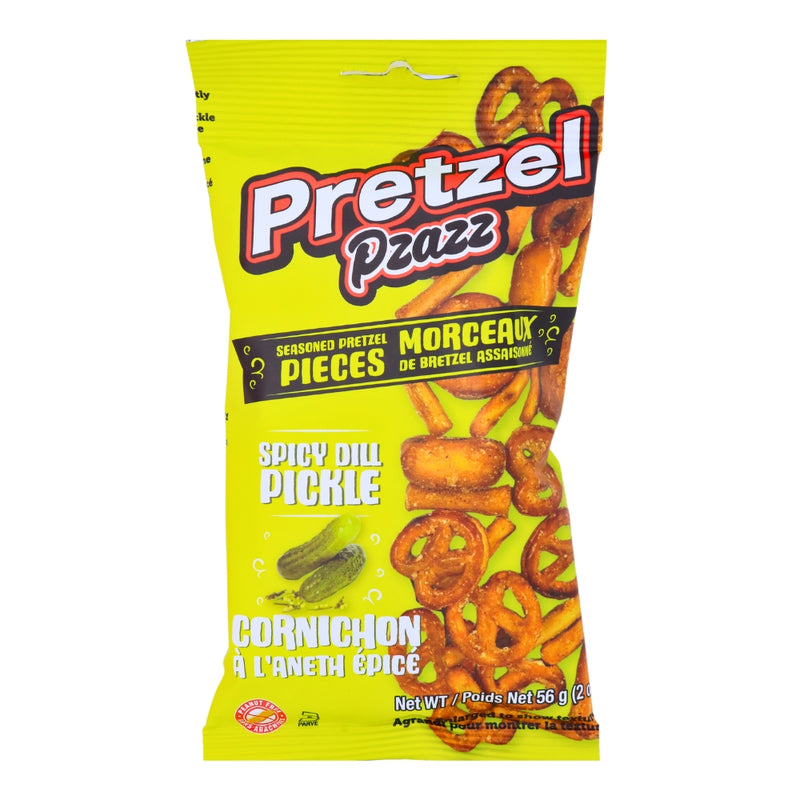Pretzel Pzazz Spicy Dill Pickle - 56g