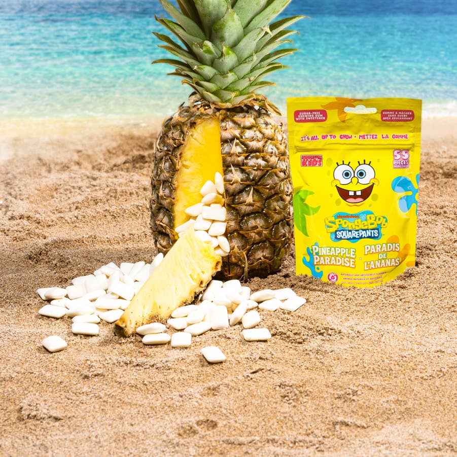 Spongebob Pineapple 55 Pc Sugar-Free Gum