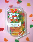 Sour Gummy Hearts | Zweet | 10 oz