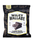 Wiley Wallaby Classic Black Licorice - 113g