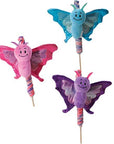 6" Lollyplush Butterfly Assortment w/ 14" Rainbow Lollipop