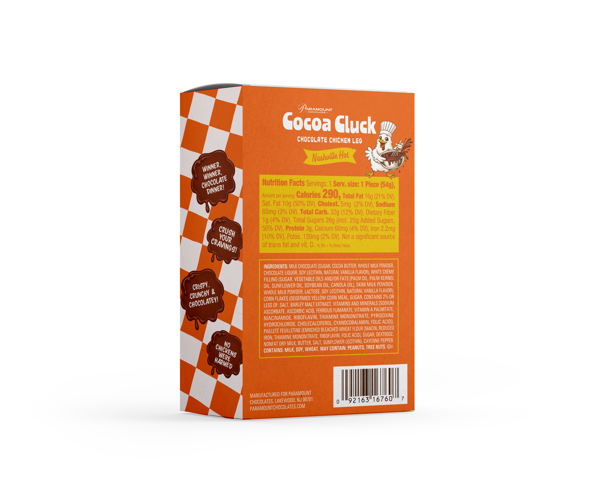 Cocoa Cluck Chocolate Chicken Leg Nashville Hot 1.5oz