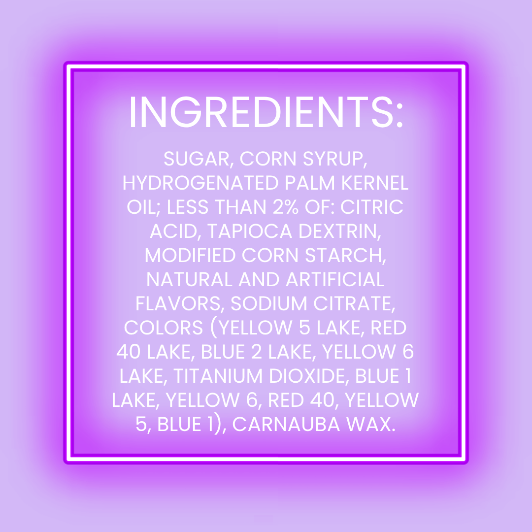 Freeze Dried Rainbow Candies