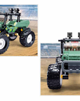 Off-Road Green Monster Truck Building Brick Kit (155 pcs)