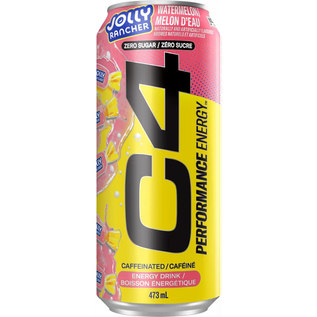 C4 Energy - Jolly Rancher Watermelon 473ml [1 Can]