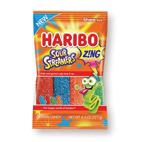Haribo Zing Sour Streamers, 4.5oz – Dale’s Candy Co.