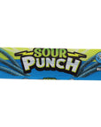 Sour Punch Straws Blue Raspberry, 2oz [1 Package]