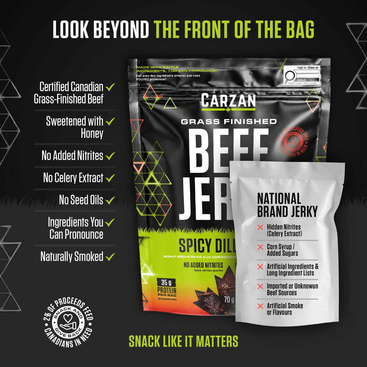 Spicy Dill Pickle Beef Jerky