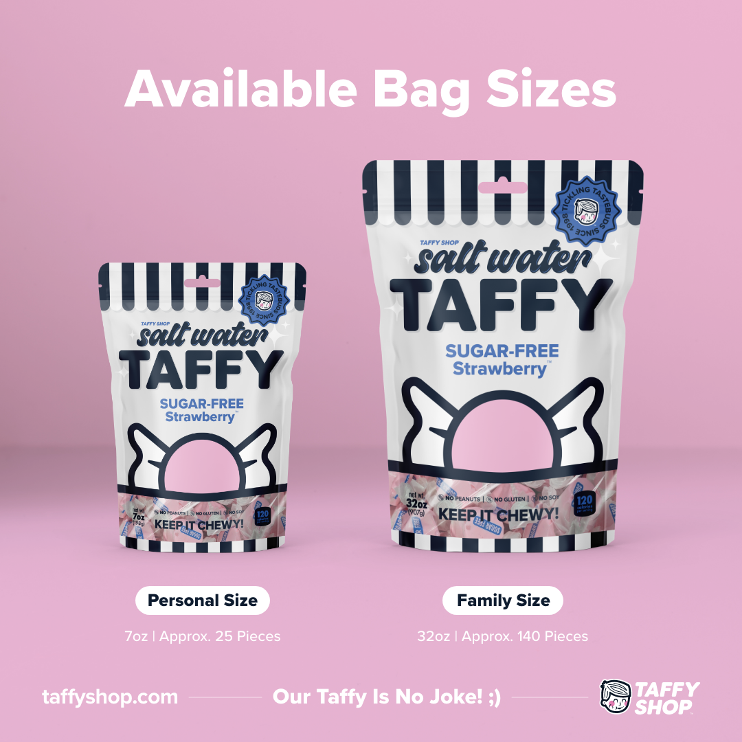 SUGAR-FREE Fresh Strawberry™ Taffy 7oz