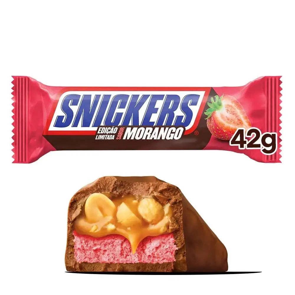 Snickers Strawberry Morango Brazil 42g