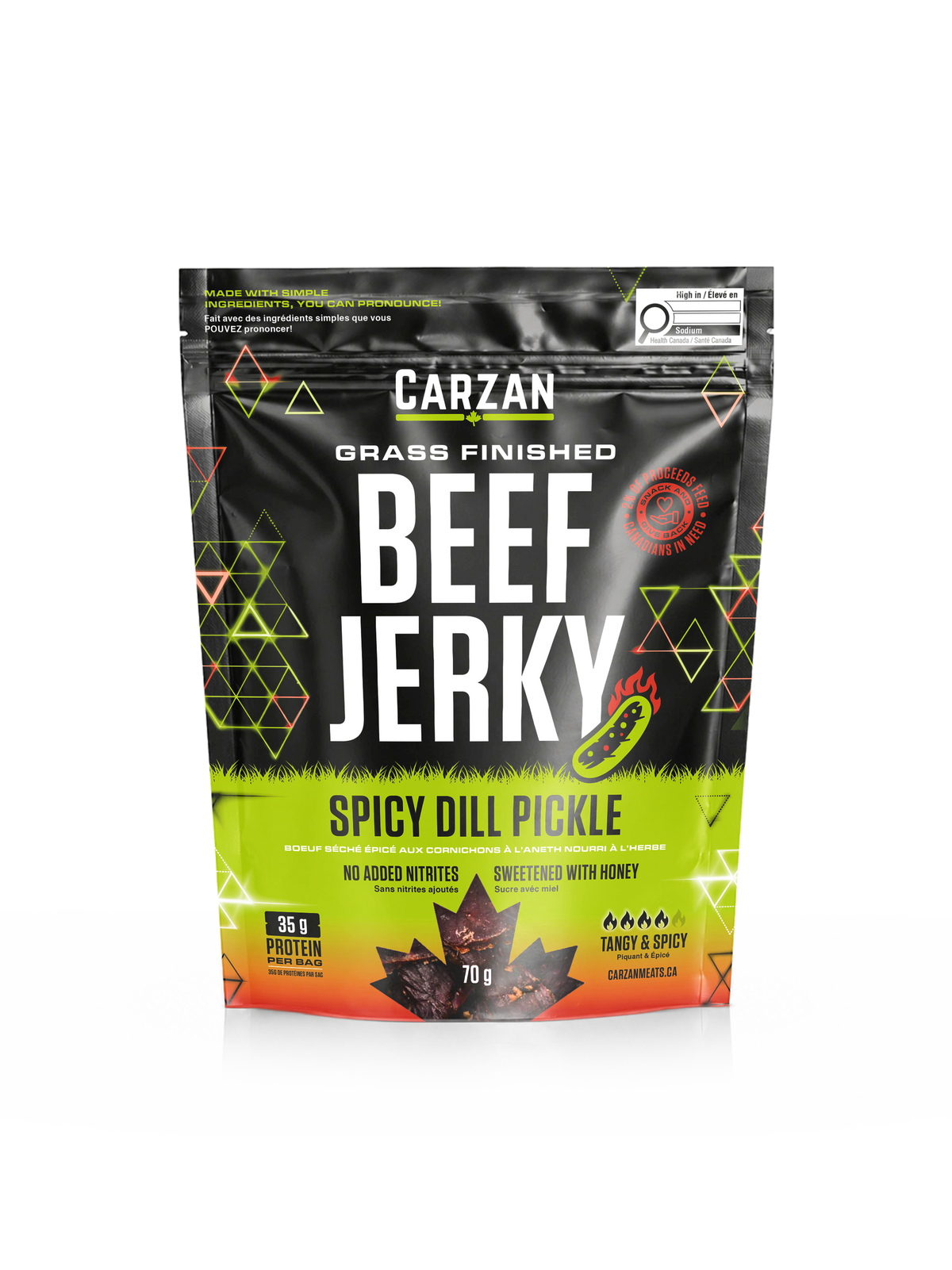 Spicy Dill Pickle Beef Jerky