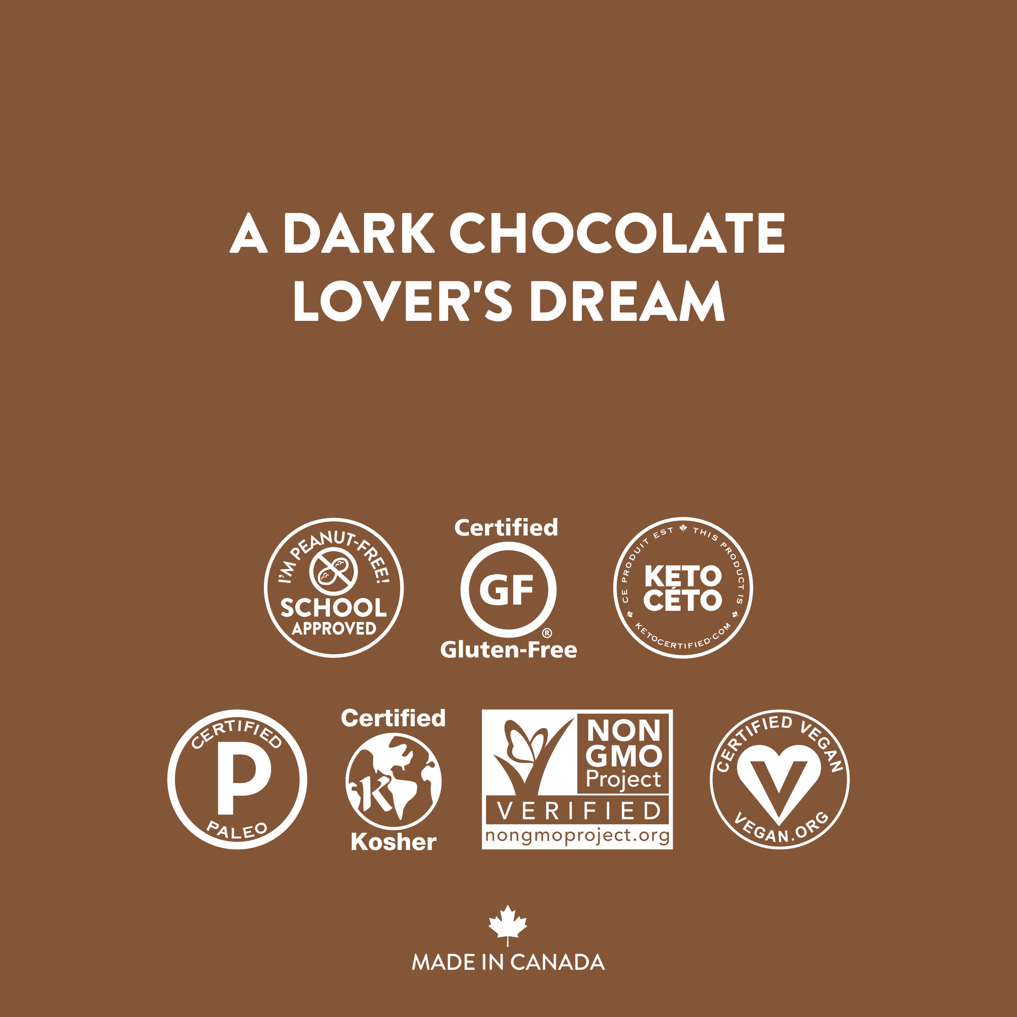 Dark Choco'Latte Coconut Chips 100g