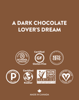 Dark Choco'Latte Coconut Chips 100g