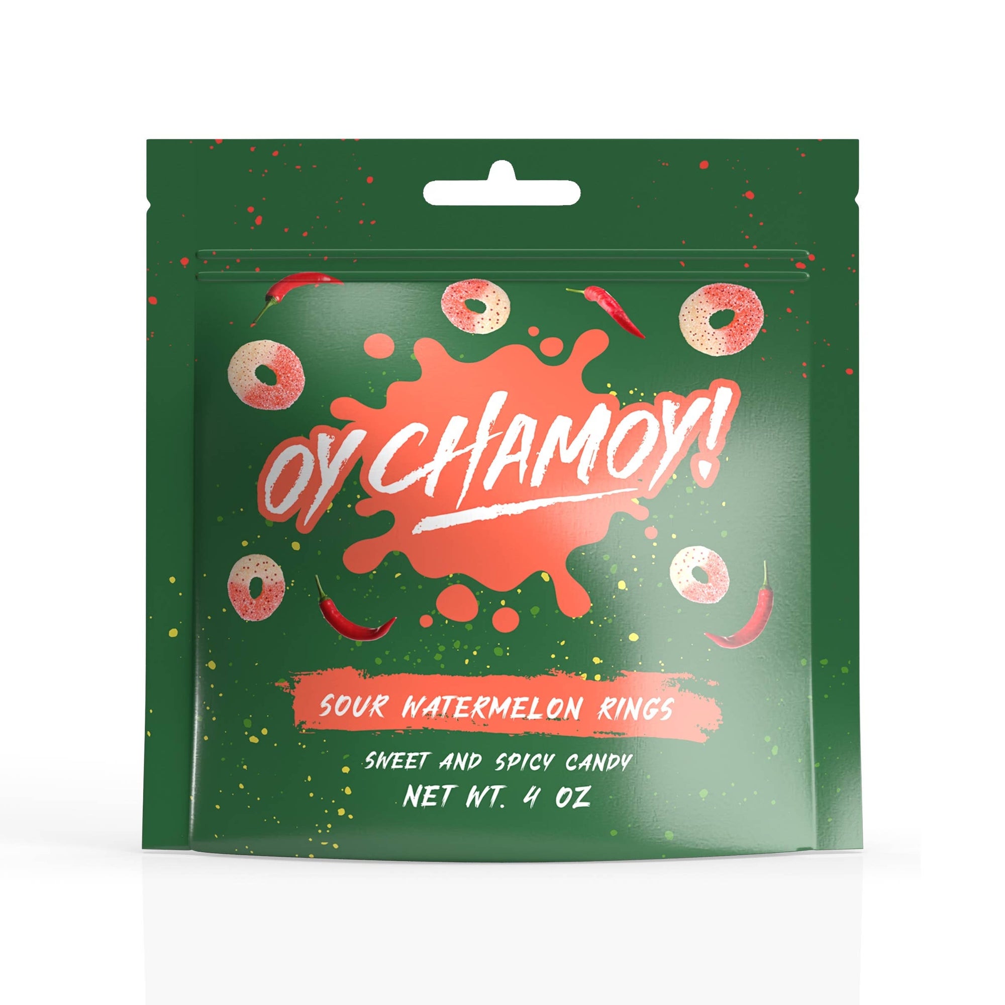 Oy Chamoy! Sour Watermelon Rings - 4oz.