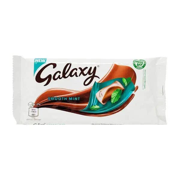 Galaxy Mint Chocolate Bar 110g