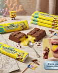 Spongebob Yellow Frosting Filled Milk Chocolate Bars