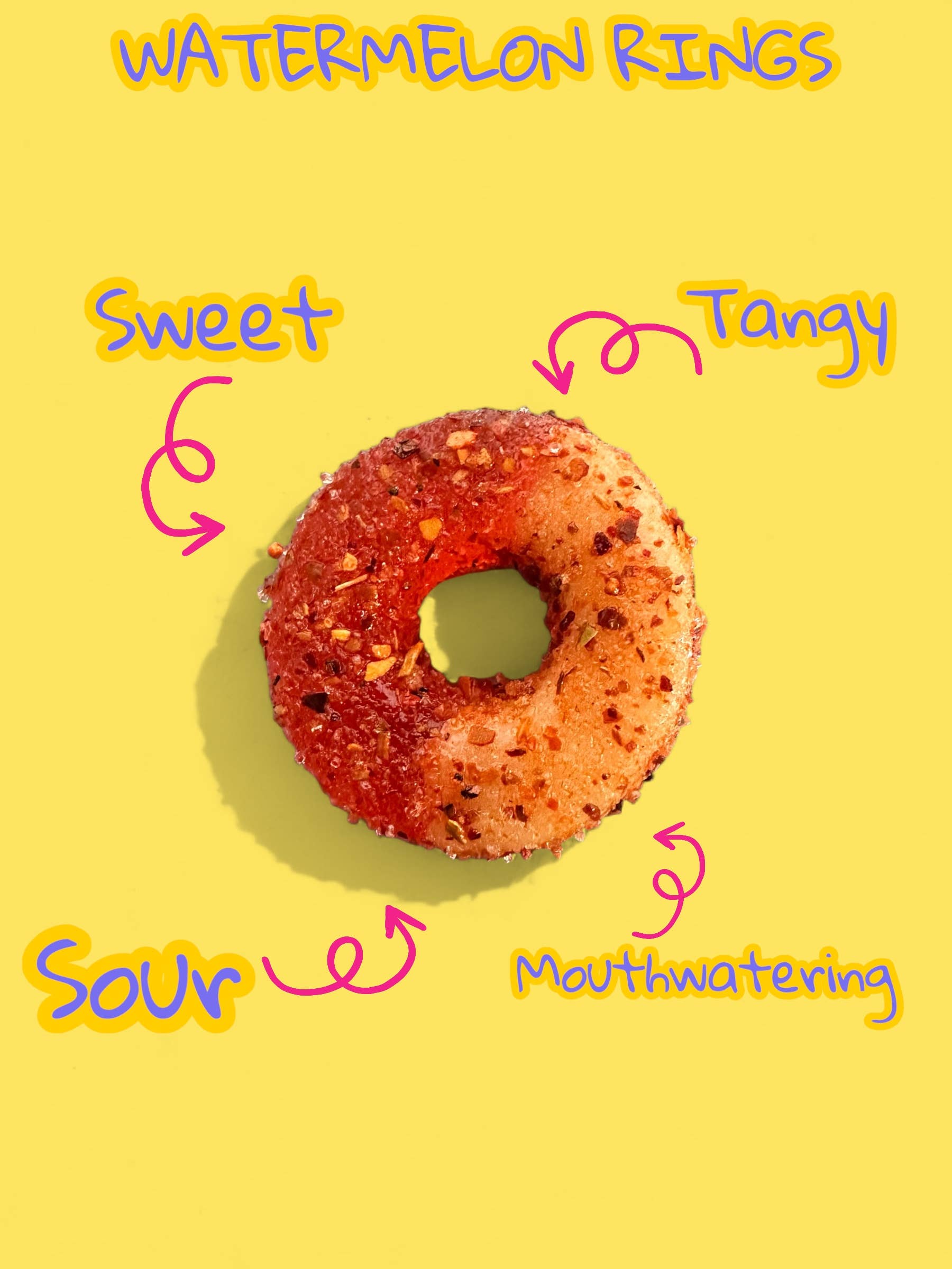 Oy Chamoy! Sour Peach Rings - 4oz.