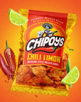 Chipoys Chili Limón Mexican Style Potato Chips (2.5oz)