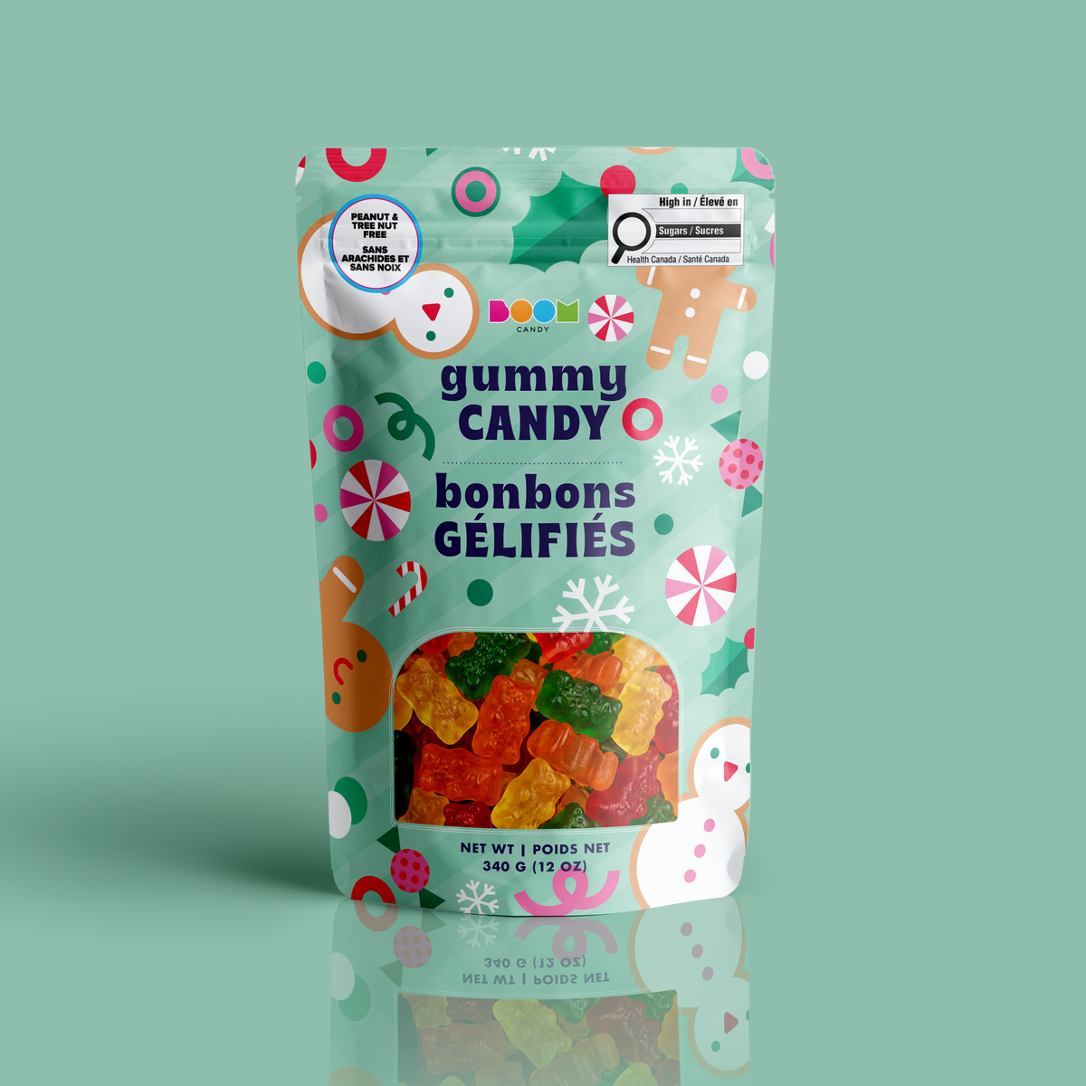 Cookies &amp; Candy Bag | Fruity Gummy Candy | 340 g