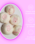 Freeze Dried Super Taffy | Strawberry Cheesecake