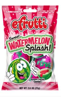 efrutti Watermelon Splash Peg Bag 2.6oz(74g)
