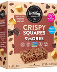 S'mores Crispy Squares