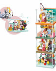 Mini Handicrafts Pets Building Brick Display Set