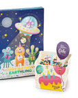 Alien Birthday Card - Vanilla w/ Celestial Sprinkles