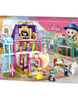 Girl's Village Department Store Building Brick Kit (526 pcs)