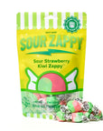 Sour Strawberry Kiwi Zappy™ Taffy [Personal - 7oz]