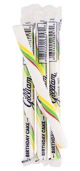 Gilliam Old Fashion Candy Sticks, Birthday Cake