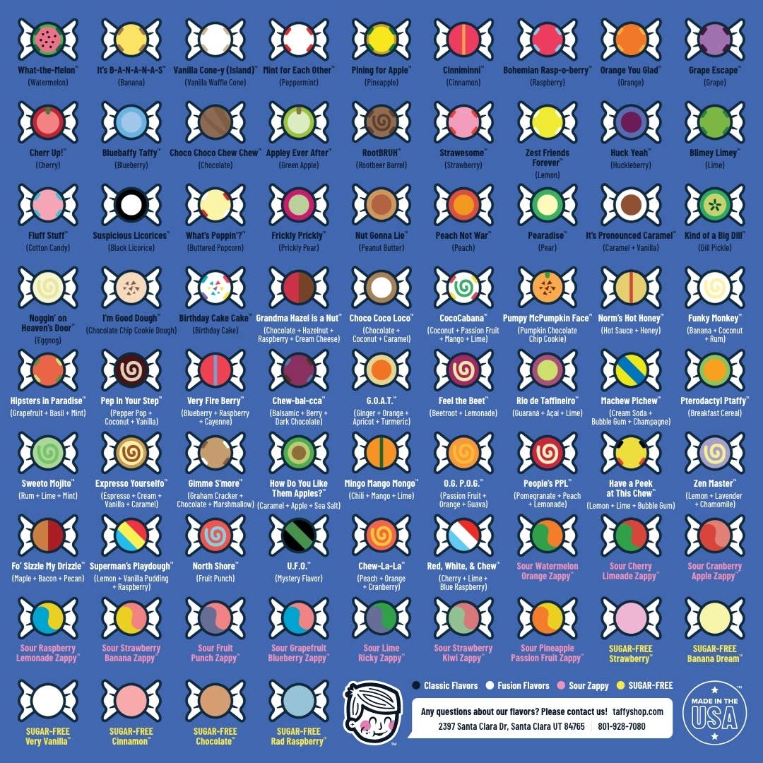 SUGAR-FREE Very Vanilla™ Taffy 7oz