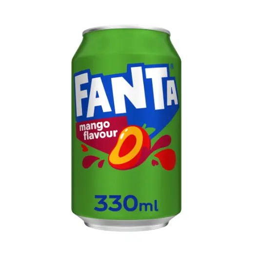 Fanta Mango Soda Can 330ml