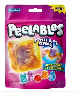 Frankford Peelable Assorted Animals Gummy Bag - 4.25oz
