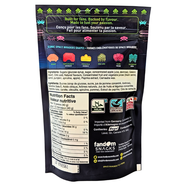 Gummies Space Invaders 125g