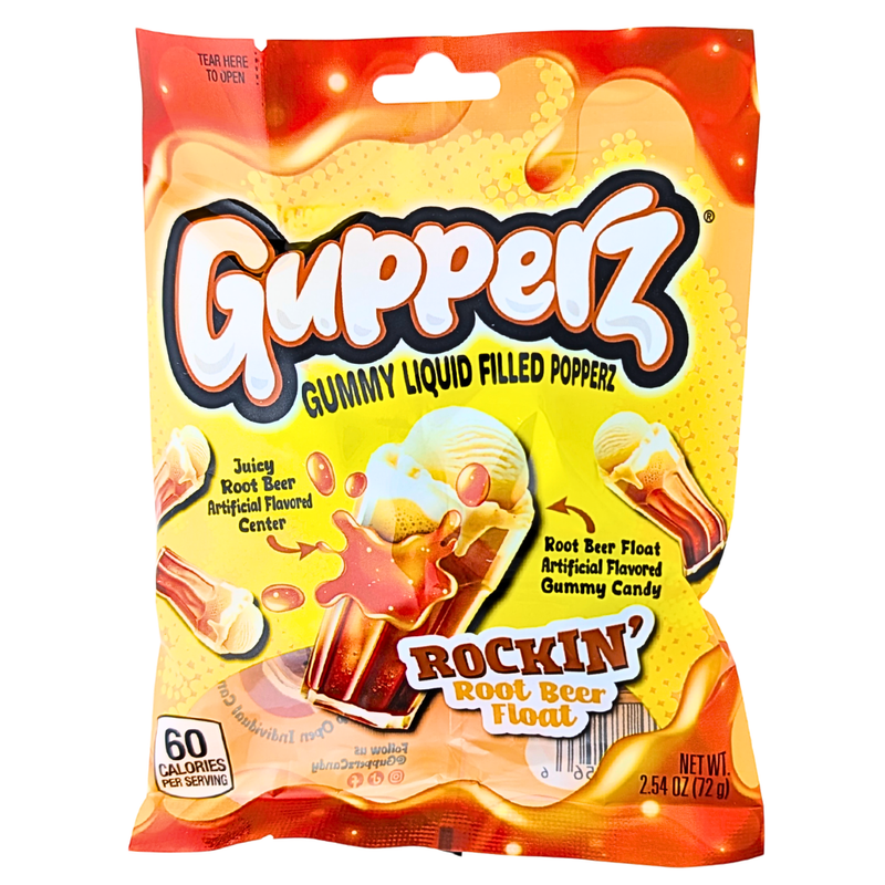 GUPPERZ GUMMY - ROCKIN ROOT BEER FLOAT 2.54OZ (72G)
