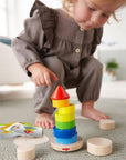 Wobbly Tower Wooden Stacking Game