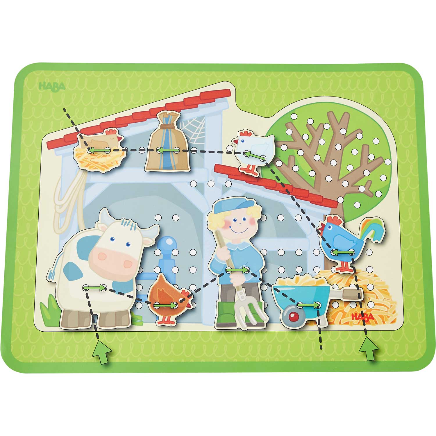Farm Threading &amp; Lacing Game