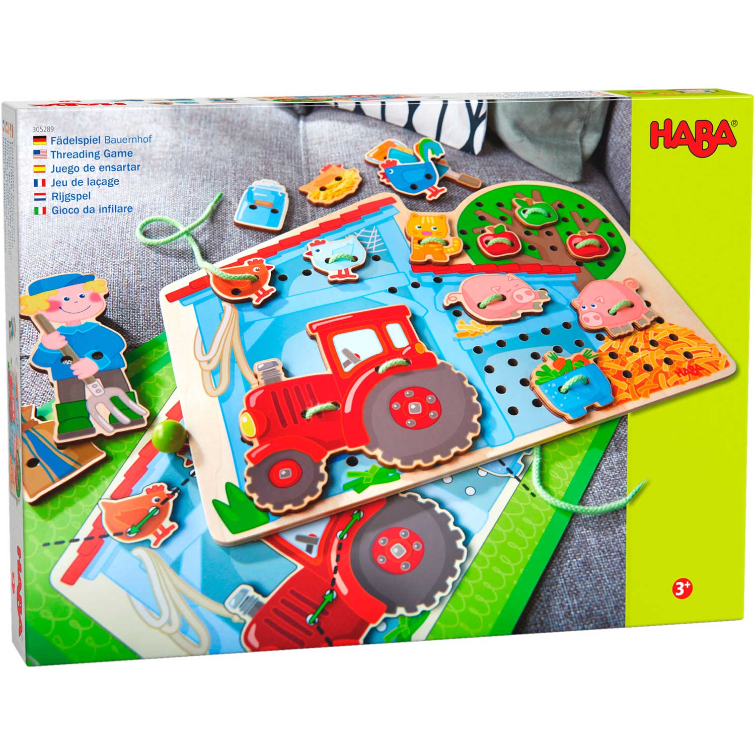 Farm Threading &amp; Lacing Game
